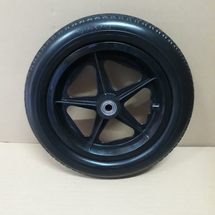 Roda Uk 12 1/2X2 1/4 Ban Mati Berikut Velg Kursi Roda Gea Fs868L