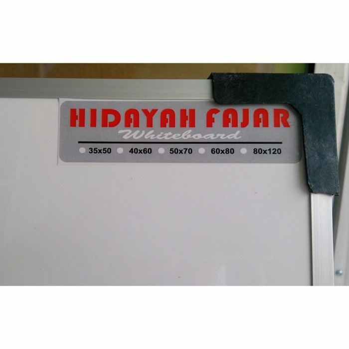 

Papan Tulis - Whiteboard 80 X 120
