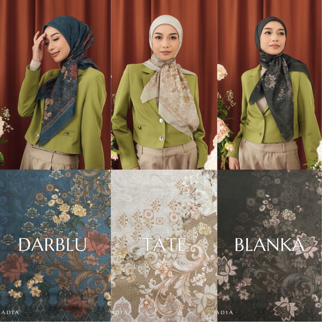 STYLISH HIJAB DAILY Seradia Hijab Segi Empat Amita