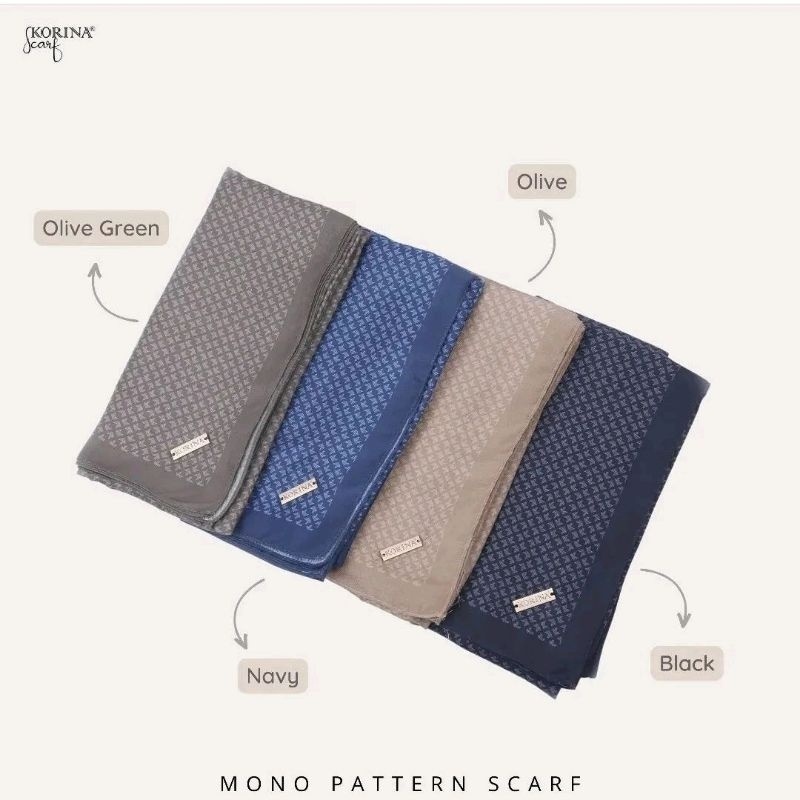 STYLISH HIJAB DAILY KORINA MONO HIJAB