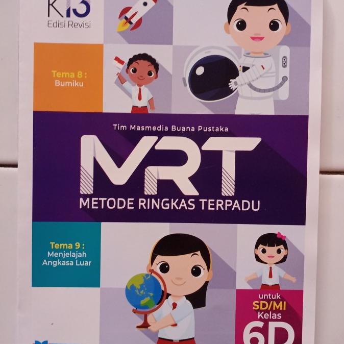 

SALE MRT 6D SD/MI kelas 6 smstr 2 k13 revisi Termurah