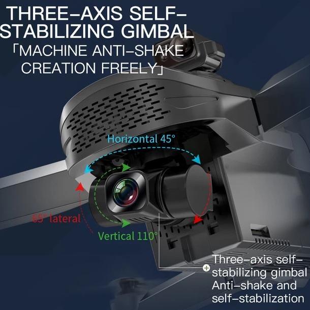 Drone Sg908 Max 3Axis Gimbal 4K Eis 5G Vs Cfly Faith 2 Sjrc F11S F7