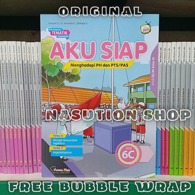 

SALE Buku Aku Siap 6A 6B 6C 6D Pustaka Mulia Kelas 6 SD Pengayaan Tematik Termurah