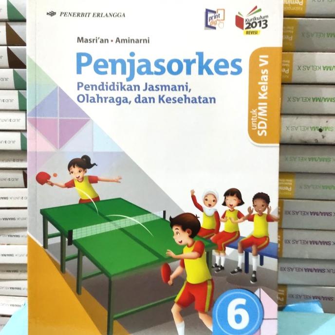 

SALE buku baru penjasorkes kelas 6 SD k13 Erlangga Termurah