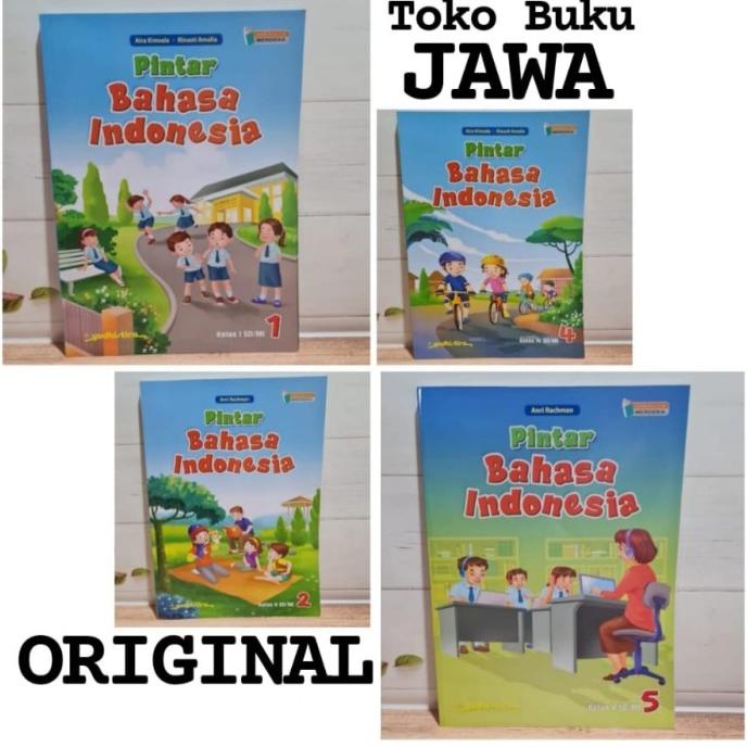 

SALE Pintar Bahasa Indonesia Kelas 1 2 3 4 5 6 SD/MI Kur Merdeka Yudhistira Termurah