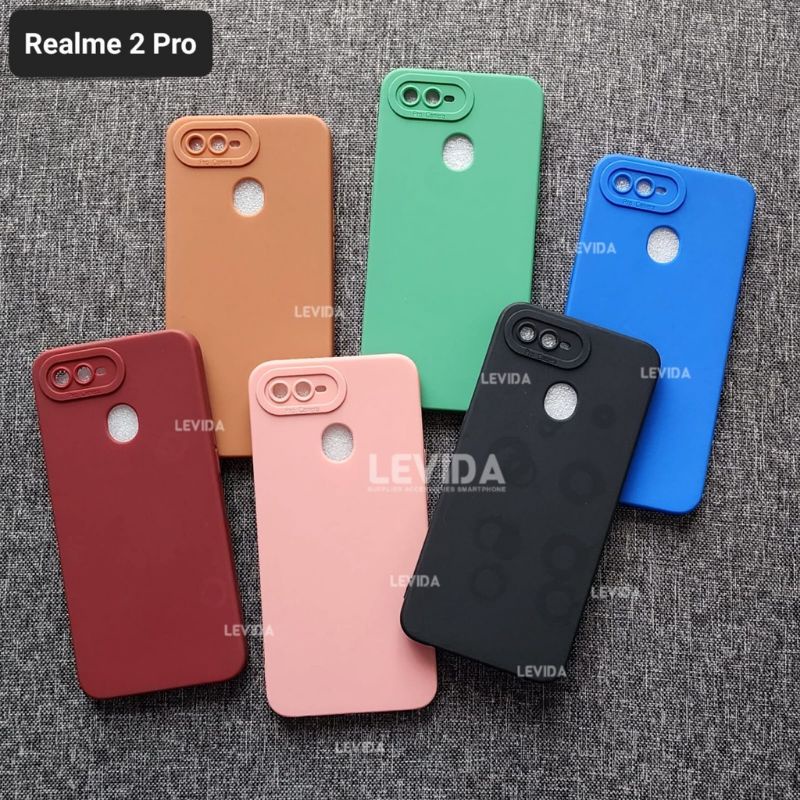 Case Pro Camera Realme 2. Candy Case Full Color 3D Slikon TPU