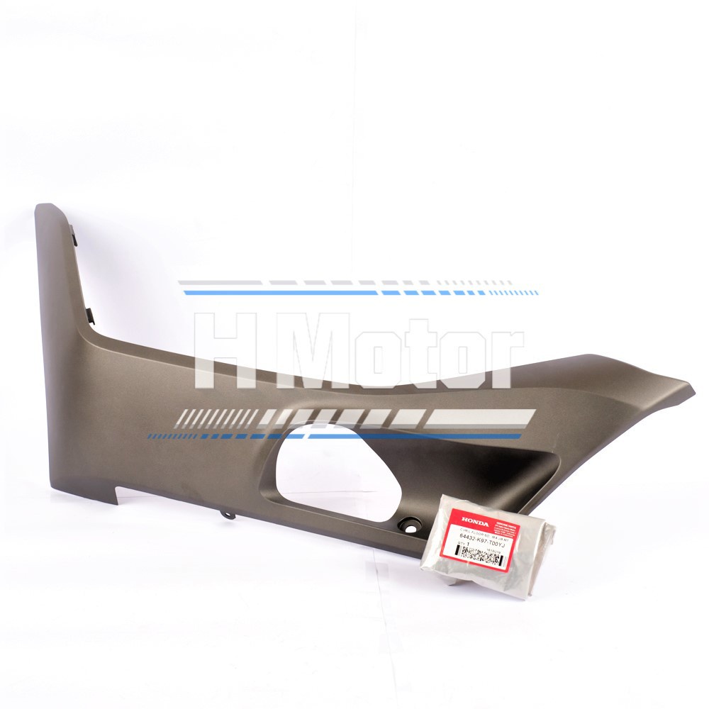 PCX 150 Lokal - Honda ORI Cover R L Floor Bawah Samping - BROWN