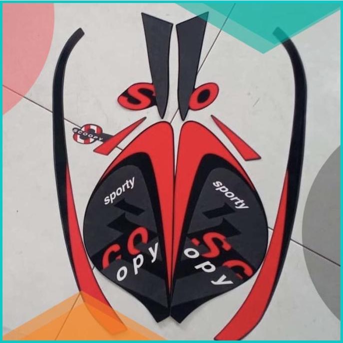 striping scoopy 2022 stiker les bodi motor honda scoopy new 20JVLZ3 l