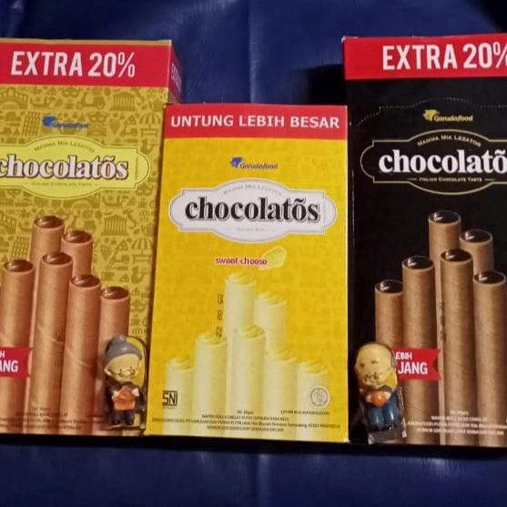 

rah Chocolatos eceran 1000, long, lebih panjang. Isi 20, 15 gram ++