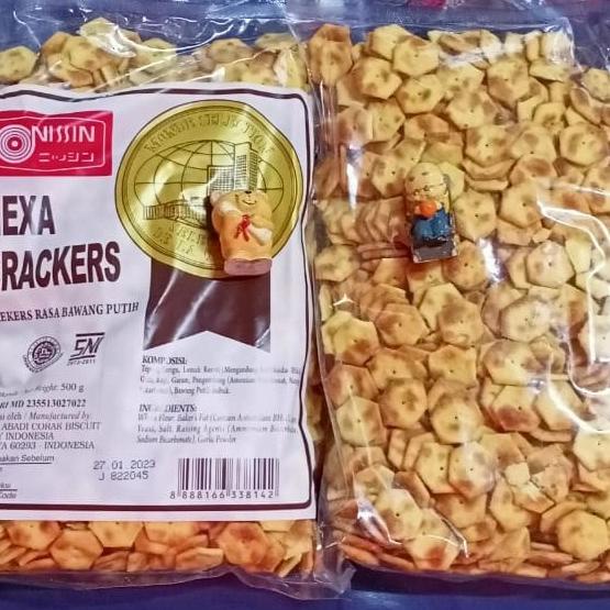 

rah Hexa Nissin Crackers Jumbo 500 gram