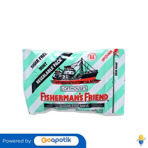 

FISHERMAN'S FRIEND MINT SUGAR FREE