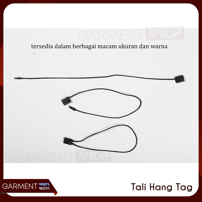 

Open DS] SPBA - Tali Hang Tag Merk Arrow / Lock Pin Tali / Loop Pin Tali Isi 10