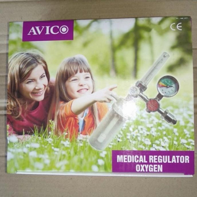 ech REGULATOR OKSIGEN MEDIS KOMPLIT SELANG