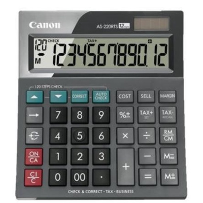 

Calculator Canon AS 220RTS Original