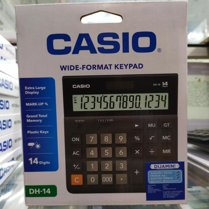 

kalkulator casio dh 14 digit