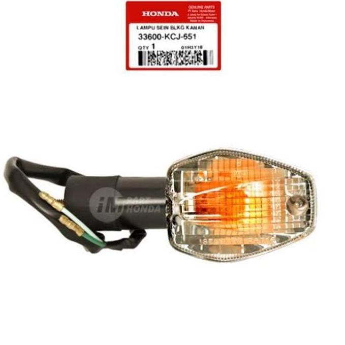 LAMPU WINKER SEN RITING SEIN satuan R/L TIGER REVO ORIGINAL AHM