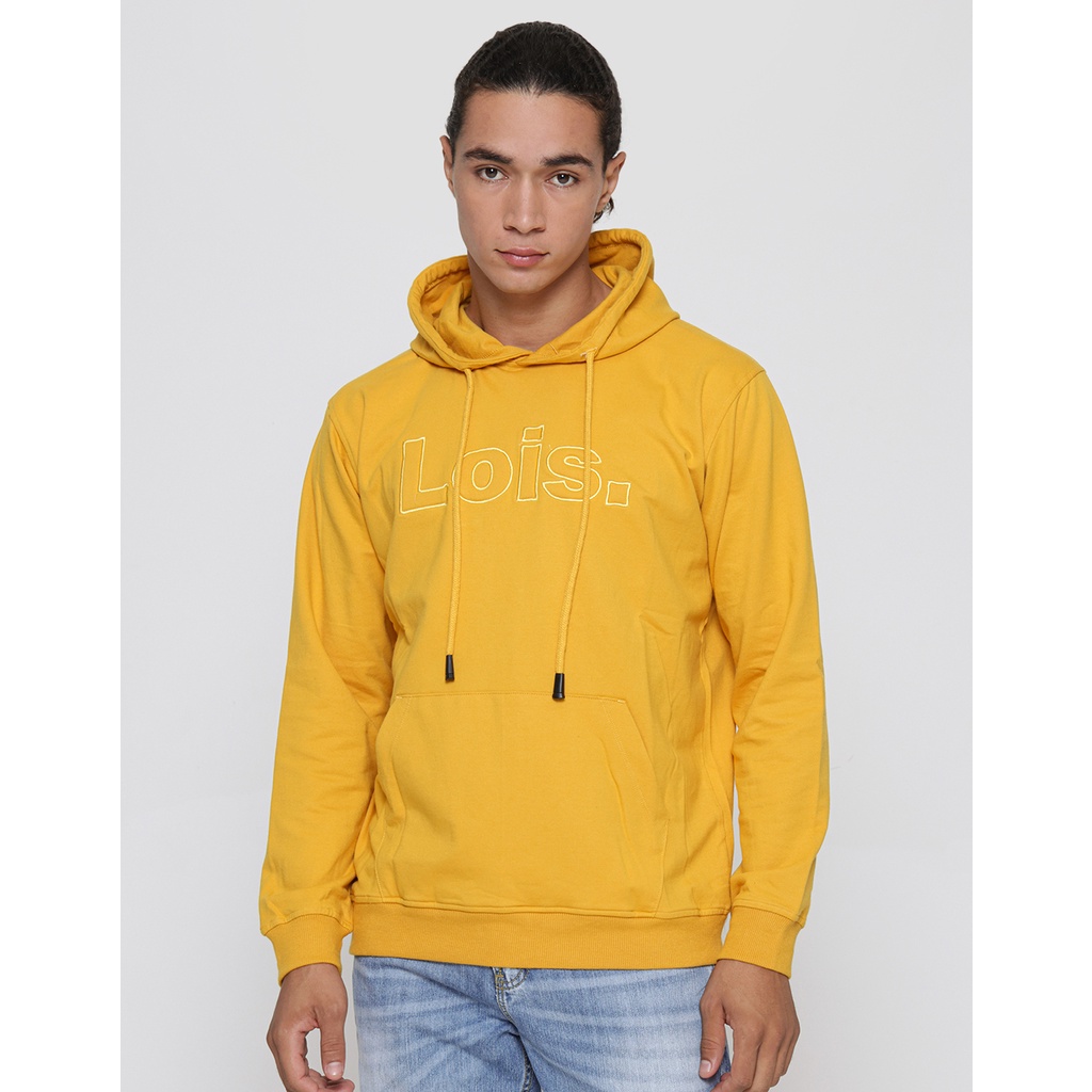 Lois Jaket Hoodie Print Brand Pria 119212219