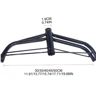 Kaki Pohon Natal Stand Logam Berdiri Dasar Rak Aksess Untuk Dekorasi Natal 45Cm/50Cm