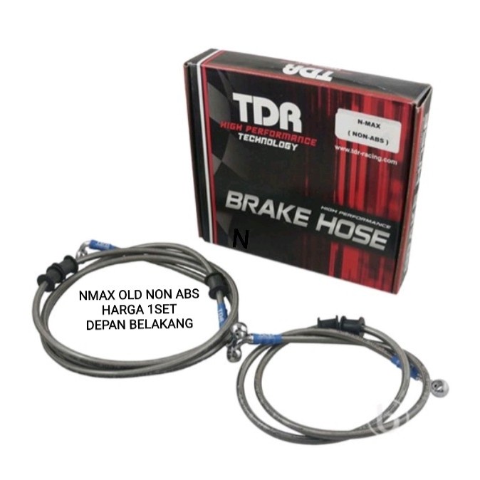 SELANG REM - KABEL REM TDR DEPAN BELAKANG NMAX OLD NON ABS - NMAX NEW