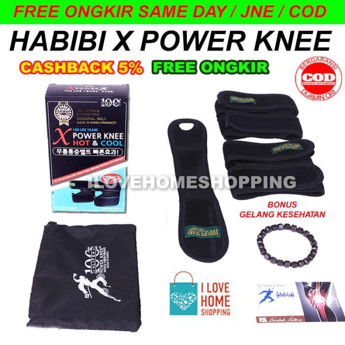 HABIBI X POWER KNEE TERAPI LUTUT Erin MI