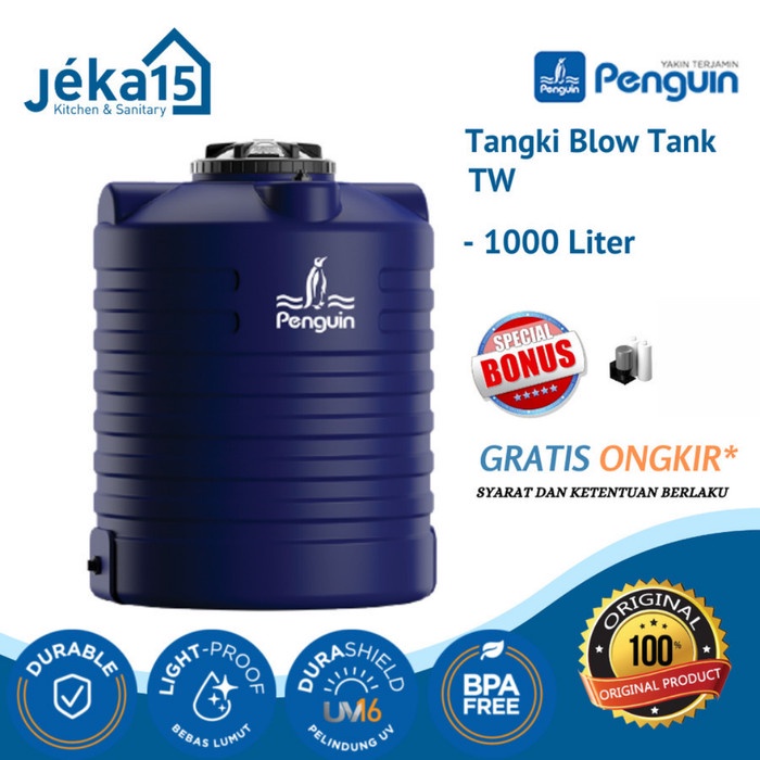 Promo Tangki Air / Tandon / Toren Penguin Tw 110 (1.050 Liter)