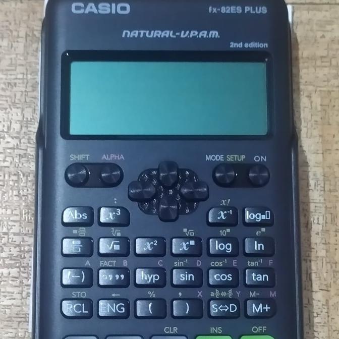 

Casio scientific Calculator FX 82-ES PLUS 2nd edition