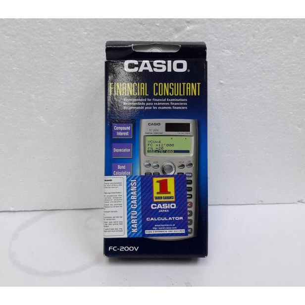 

CASIO CALCULATOR FC- 200 V
