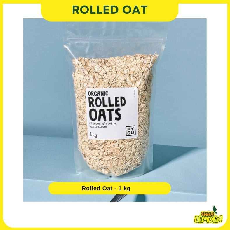 

NEW ARRIVAL ROLLED OAT 1 KG ORGANIC PREMIUM AUSTRALILA NEW ARRIVAL DI BULAN INI