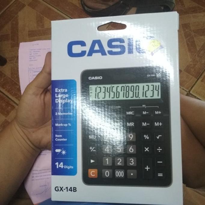 

kalkulator casio GX - 14b garansi resmi