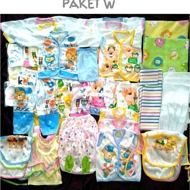 Paket Perlengkapan Baju Bayi Baru Lahir Perlengkapan Baju Bayi Baru Lahir Dan Paket Hadiah Bayi Gift