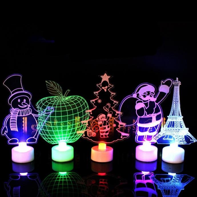 

Lampu Led Natal 3D Lampu Tidur Murah Souvenir Natal Dekorasi Kado Gift Limited Edition