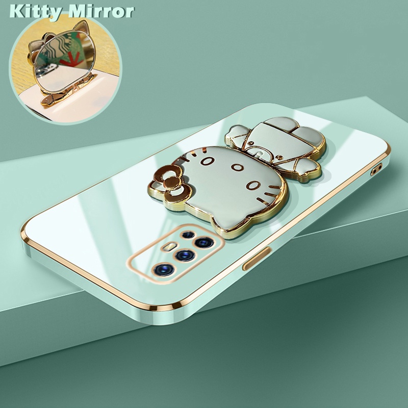 Casing Ponsel untuk VIVO V17 V19 Neo V15 Pro V11 Pro V20 SE Y70 2020 Case pola kartun Casing lapisan