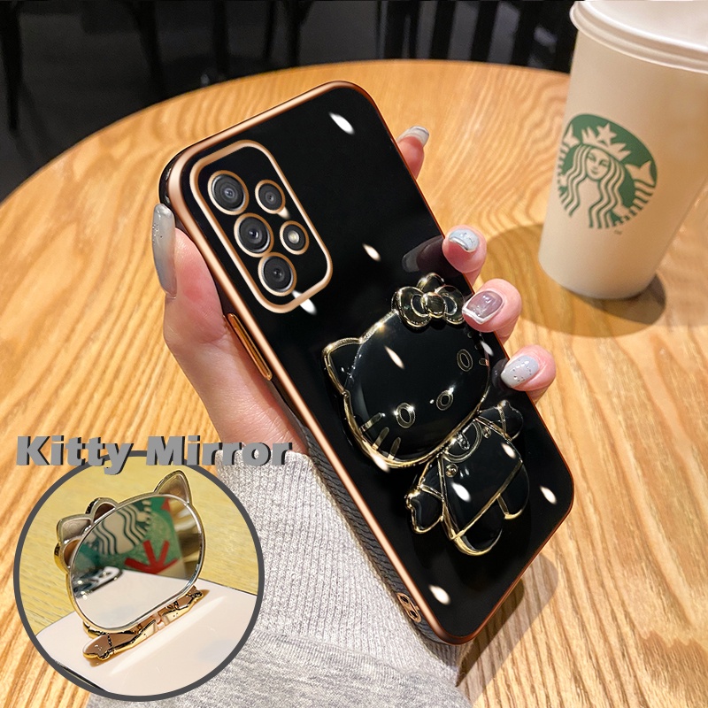 Case Ponsel untuk Samsung A72 5G A71 A70 A70s Case penutup lembut Hp Gel silika Casing pelapisan per