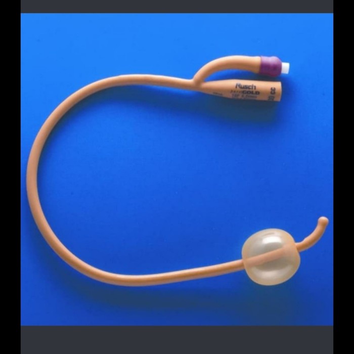Promo Folley Catheter No 8 / 10 Rusch Gold /Foley Kateter Kencing