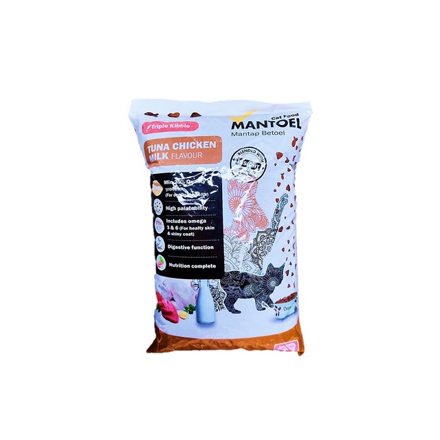 MANTOEL CAT FOOD REPACK 1 KG | MAKANAN KUCING MANTOEL