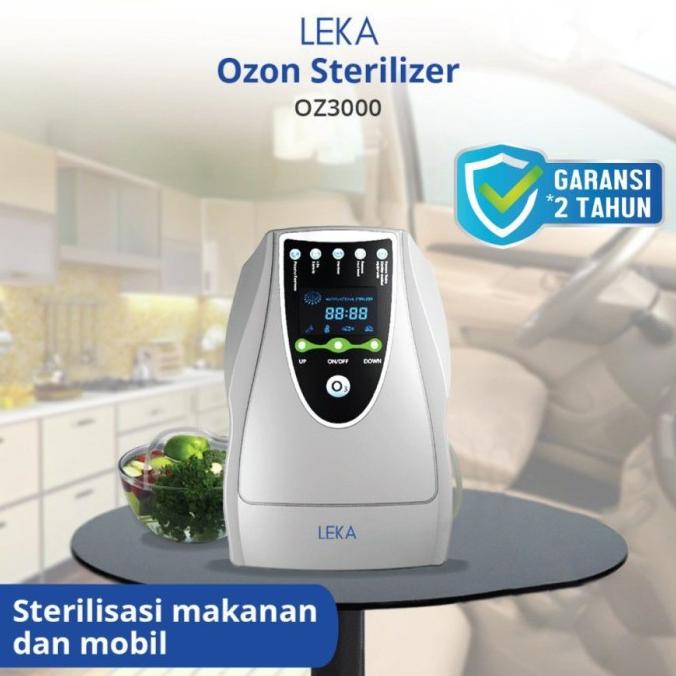 LEKA OZ3000 Food Sterilizer Ozone Fruit Vegetable Wash Cuci Buah Sayur