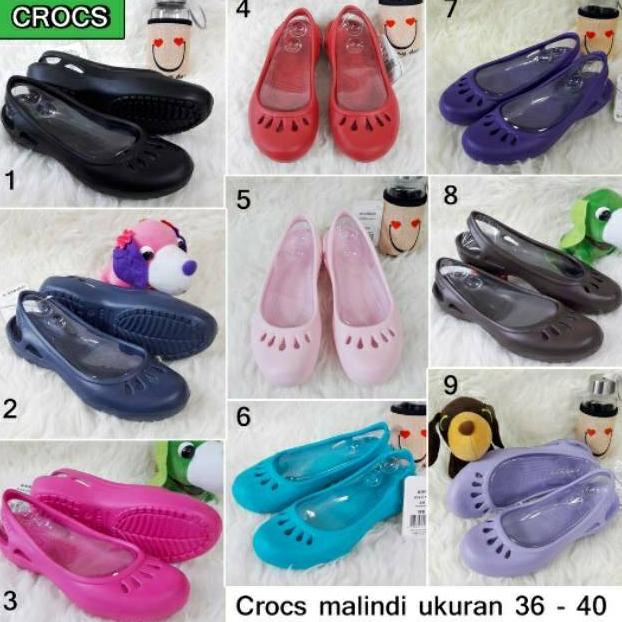 Big Sale Promo.. Crocs Malindi / Sepatu Sandal Wanita Promo