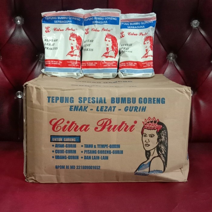 

Promo!! tepung bumbu serbaa/ putri 1dus