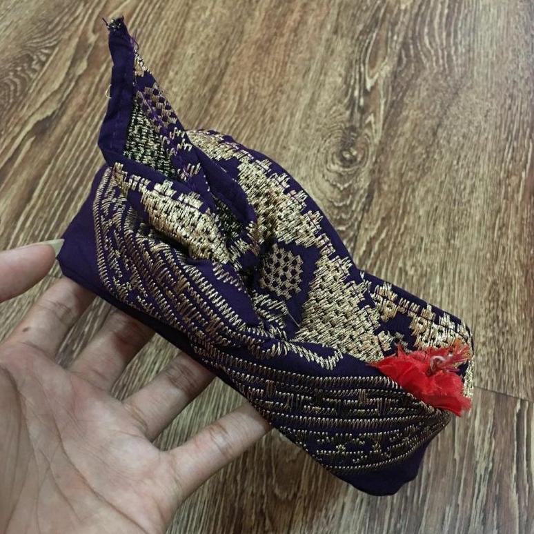 Cod Udeng Semi Songket Janggar Nayah Setengah Jadi Dan Lembaran Sale