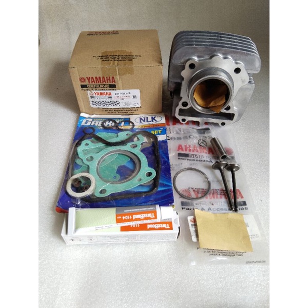 PAKET BLOK SEHER KOMPLIT YAMAHA JUPITER Z1 FORCE FI INJEKSI ORI KODE 1DY