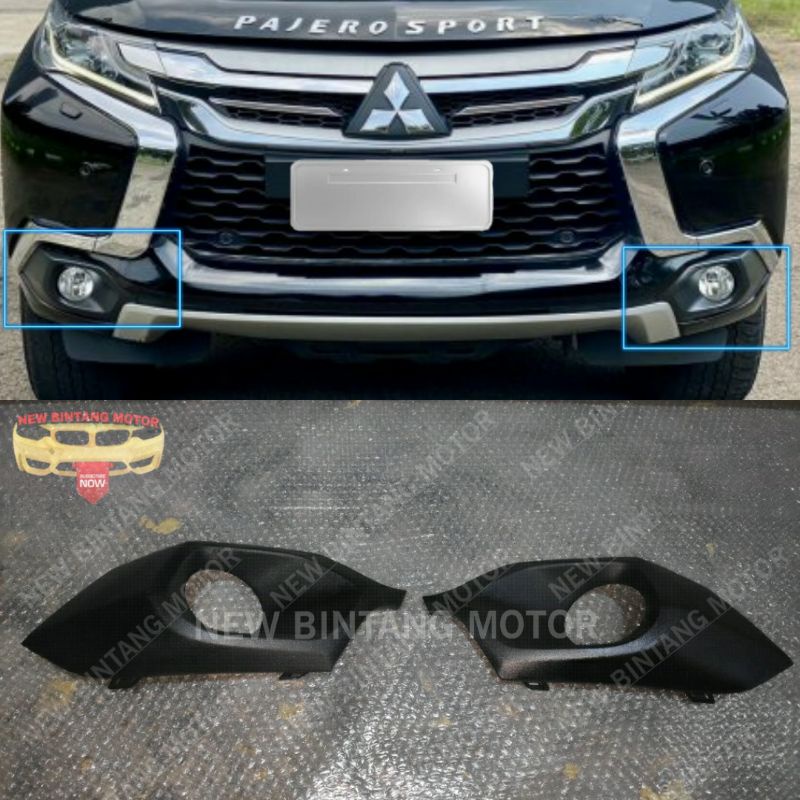 Cover foglamp mitsubisi pajero sport 2016 2018 original
