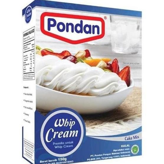 

Pondan Whip Cream 150 G