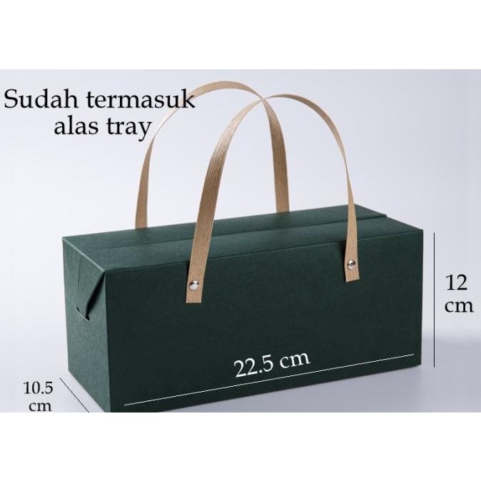 

ern Gable Box Hampers / Box Bingkisan Hijau