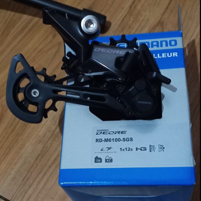 rd rear derailler shimano deore m6100 12 speed - rd deore m6100 sgs lelalela8187