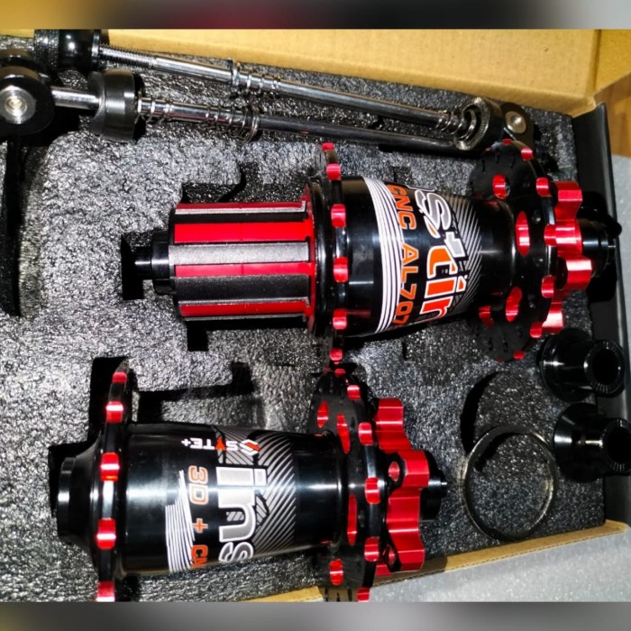 hub freehub instinct syte 32 hole st-d455 discbracke suara super tawon lelalela8187