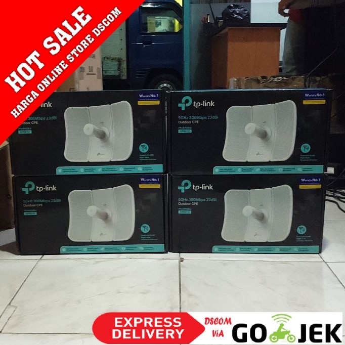 TP-Link CPE610 5Ghz Cpe Outdoor (Persamaan Litebeam)