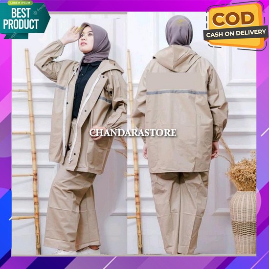 Mantel Jas Hujan Modis Setelan Keren Unisex Cowok Cowok Original Import Raincoat Dewasa Mantel Jas H