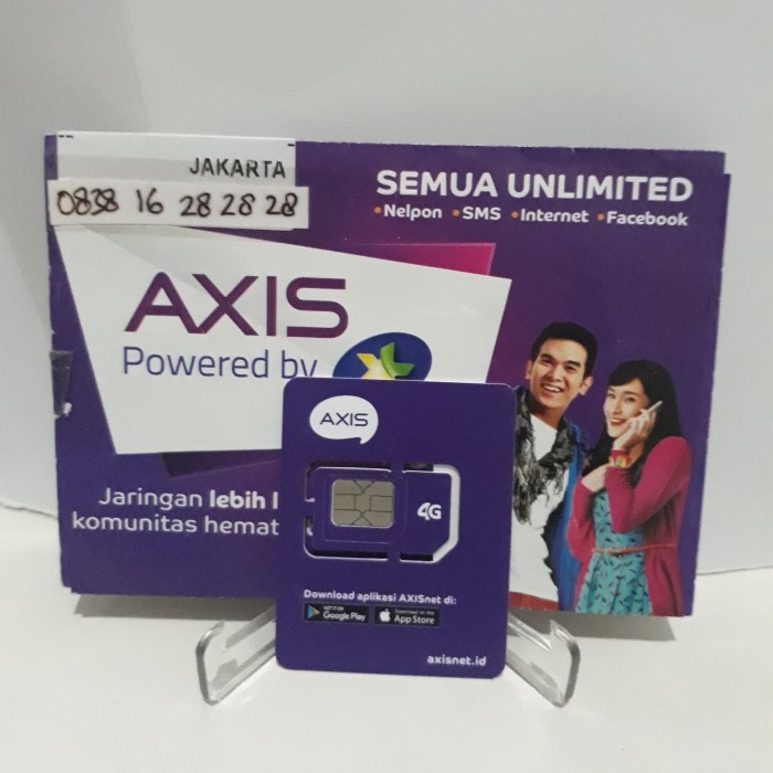 kartu perdana axis xl nomor cantik - 0838 16 28 28 28 - simcard 4g rerekeke85