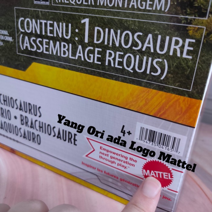 mattel jurassic world dominion brachiosaurus original