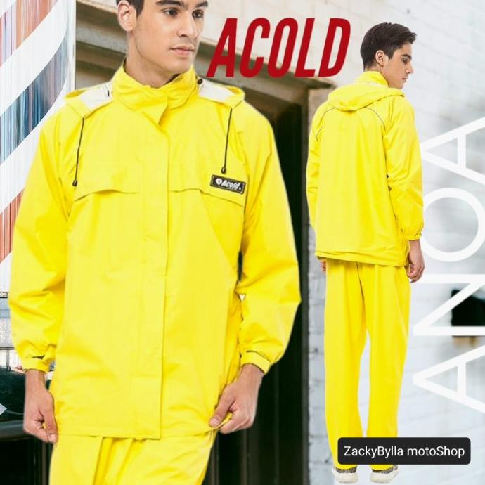 Jas Hujan Acold Taslan Original Mirip Eiger, Doqment, Consina |